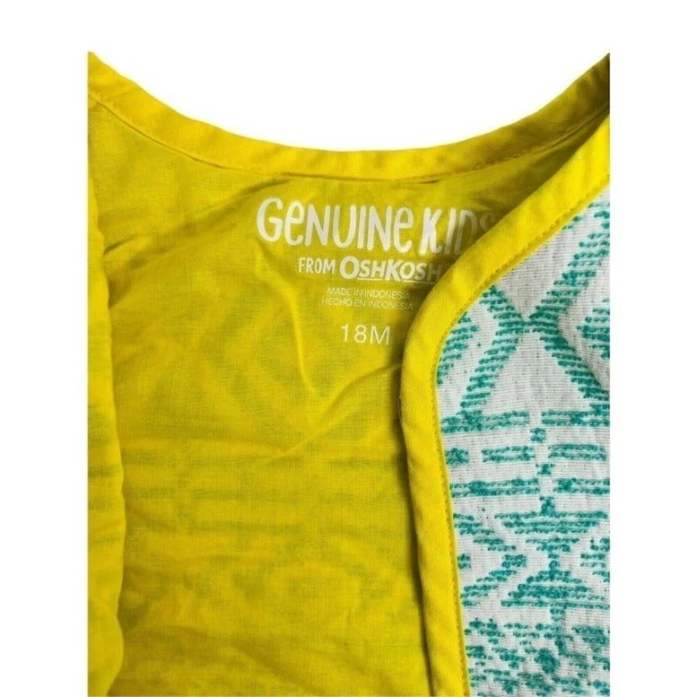 Genuine Kids From OshKosh Aztec Spring Blazer Jacket Cardigan Sz 18m NWT